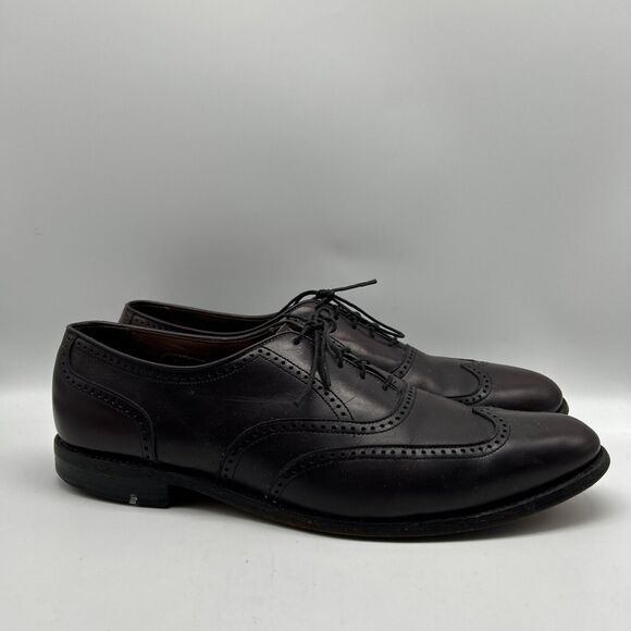 Allen Edmonds Men\'s Brown Leather Chester‎ Winthrop Oxfords Marlow Shoes 11.5 main image 11